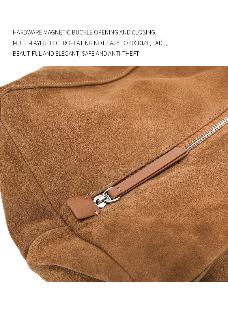 MALLUO Women's Genuine Leather Tote Bag