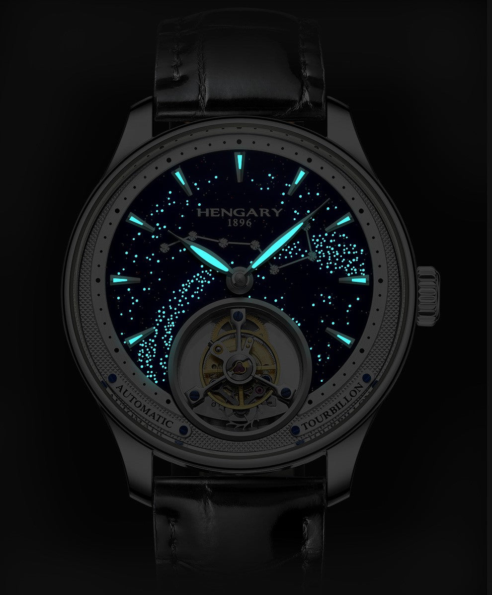 HENGARY HG1016 Luxury Tourbillon Watch