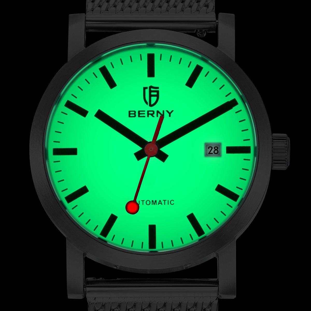 BERNY AM138MS-L Automatic Mechanical Watch