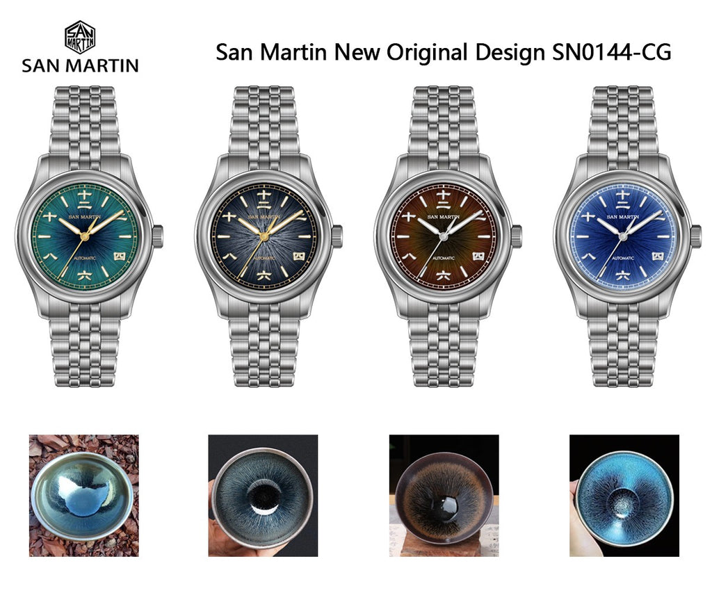 San Martin SN0144-CG Dress Watch