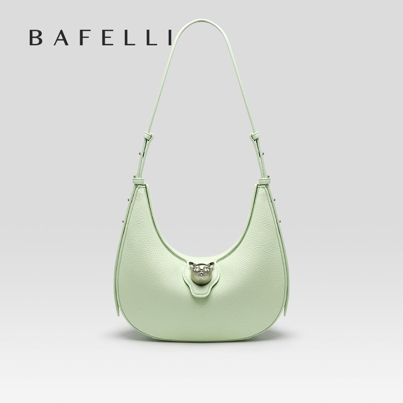 BAFELLI Women's Genuine Leather Hobo Bag