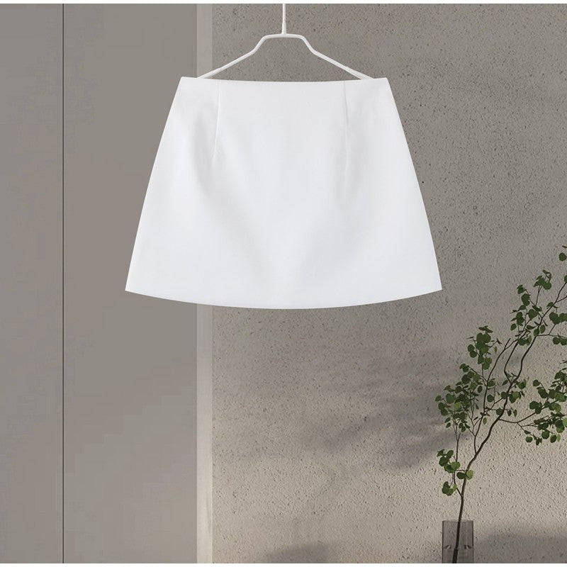 Chin.Sweety Women's Elegant Blazer and Skirt Set