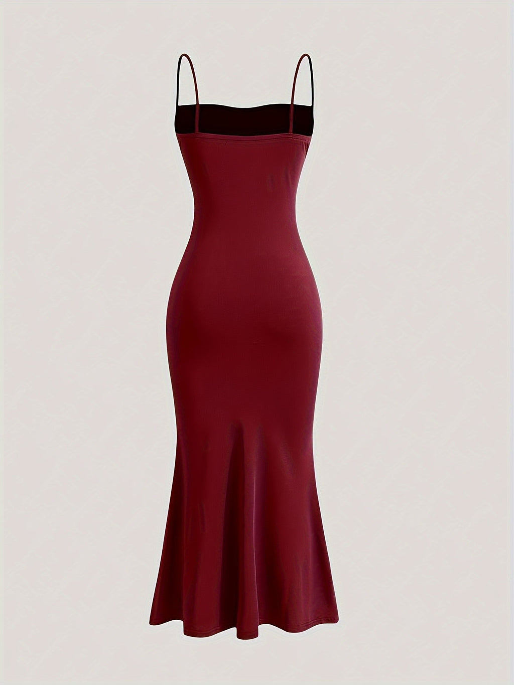 Women's Solid Color Ruched Cami Dress, Elegant Sleeveless Dress for Evening Party Formal Occasions, Women's Summer Dress Women's Solid Color Ruched Cami Dress, Elegant Sleeveless Dress for Evening Party Formal Occasions, Women's Summer Dress