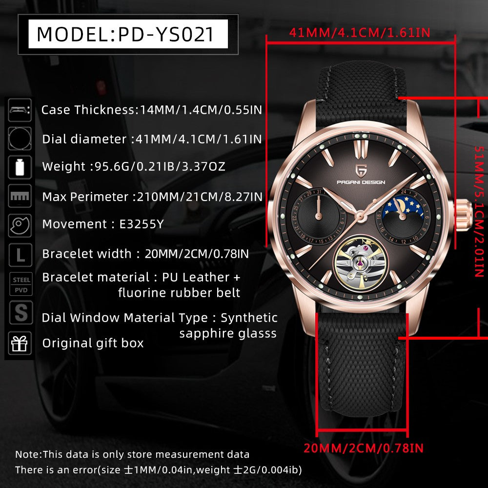 PAGANI DESIGN PD-YS021 Mechanical Watch