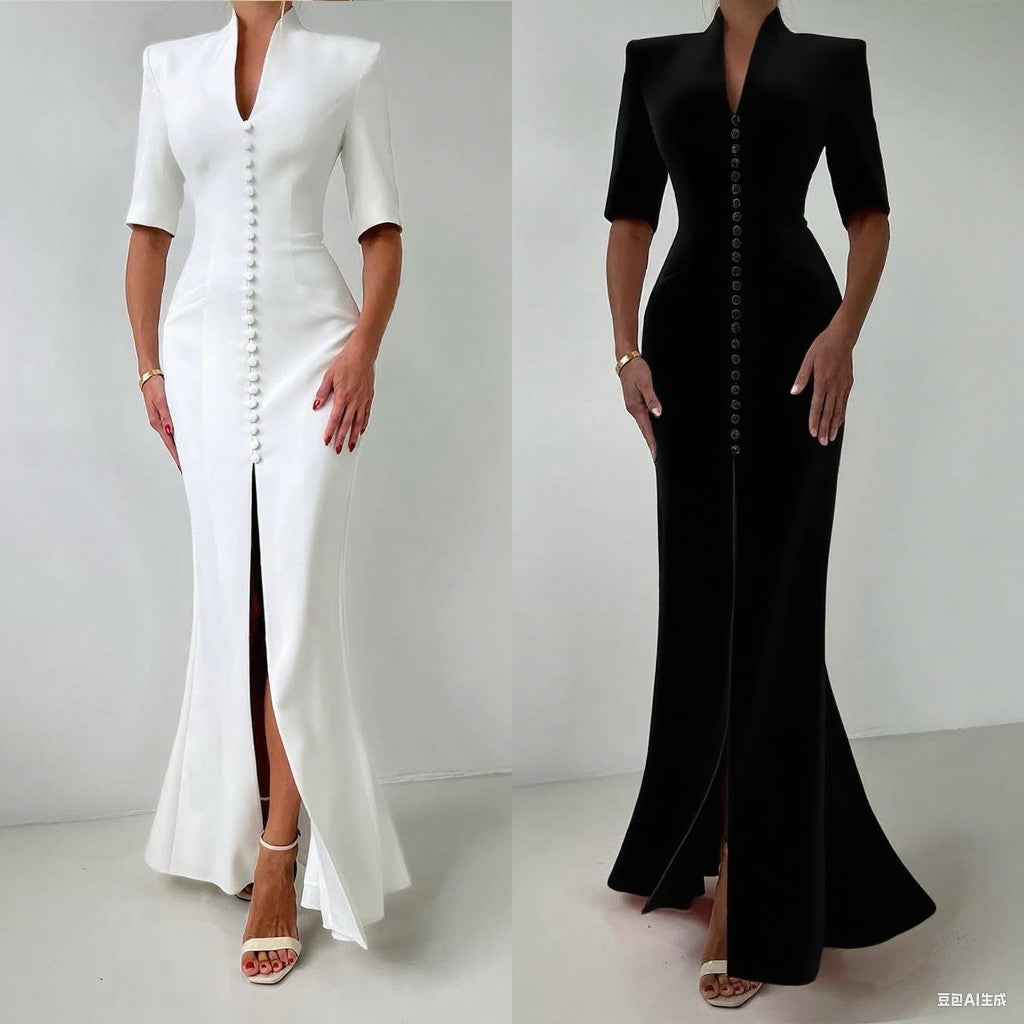 Luceefu Evening Dress - Classic Elegance and Comfort