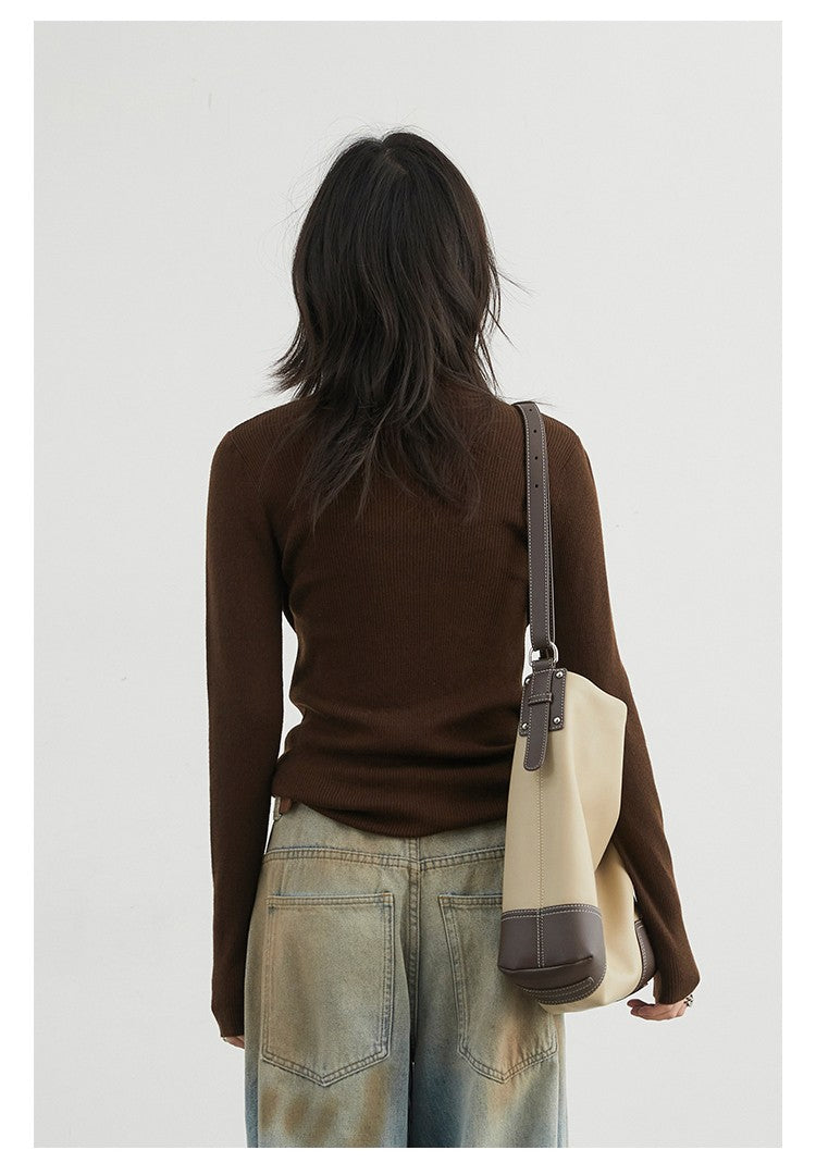 CHIC VEN Turtleneck Sweater