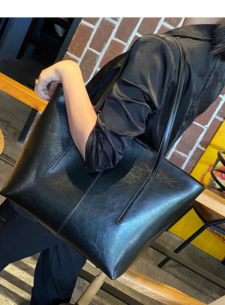 HTLT Genuine Leather Tote Bag