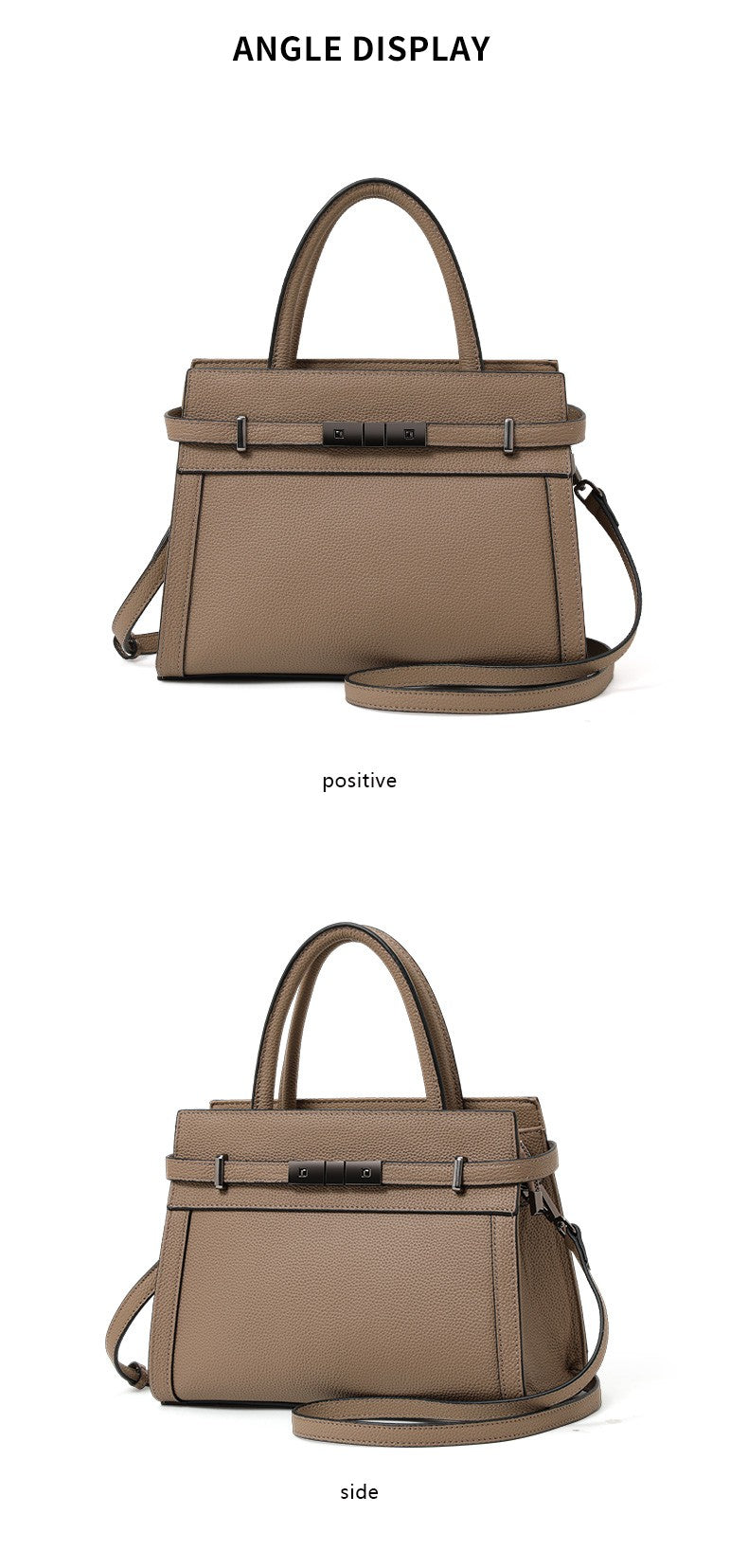 Aidrani Women's Genuine Leather Tote Bag