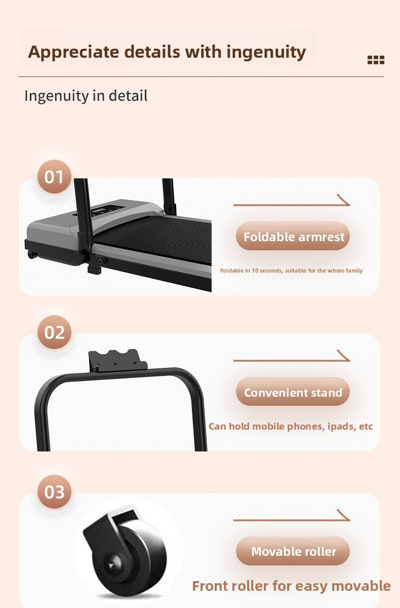 XMWL YXT001 Foldable Home Treadmill