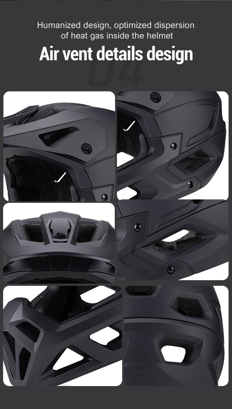 Horntour HT-58 Full-Face Cycling Helmet