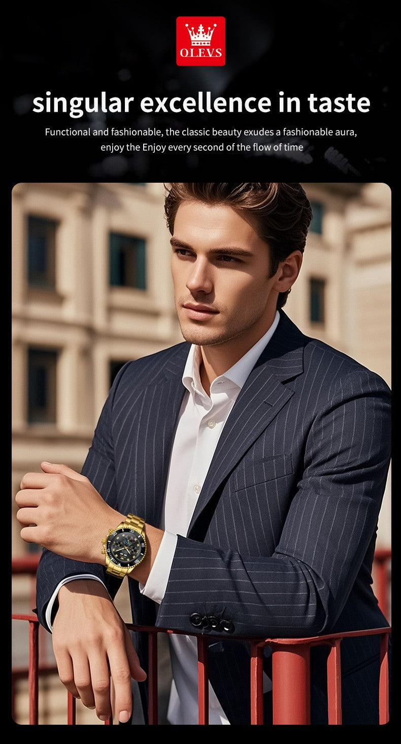 OLEVS 6729 Automatic Mechanical Sport Watch