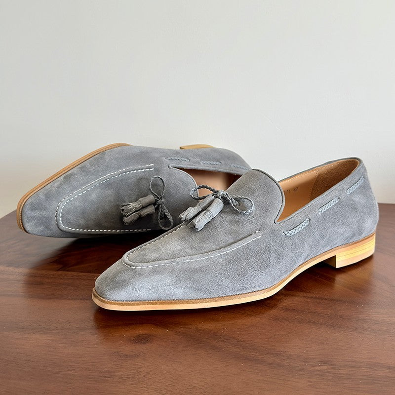 BEKEDEKE Men's Genuine Leather Loafers