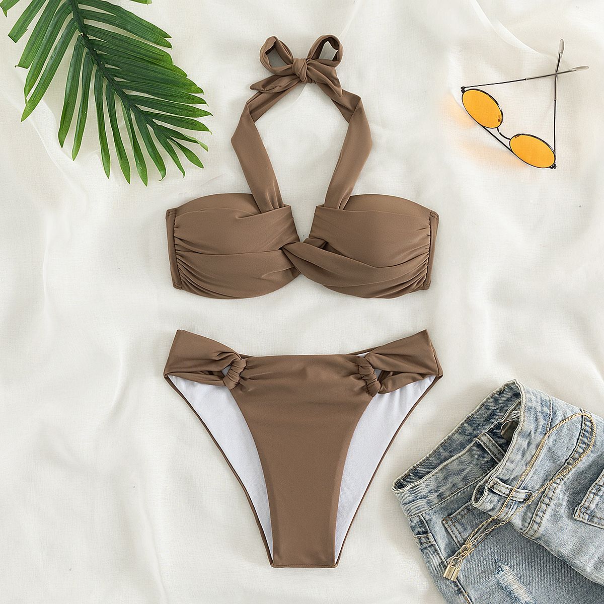 Women's bikini swimsuit, two piece bikini, two piece bikini, beachwear, swimsuit, summer, new, 2022 Women's bikini swimsuit, two piece bikini, two piece bikini, beachwear, swimsuit, summer, new, 2022