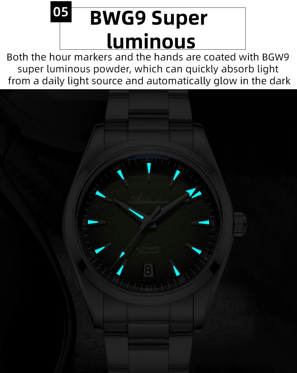 ADDIESDIVE AD2527 Automatic Diver Watch