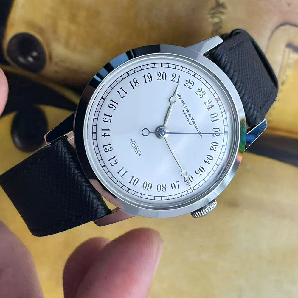 MERKUR Automatic Mechanical Watch: Classic Style & Durability