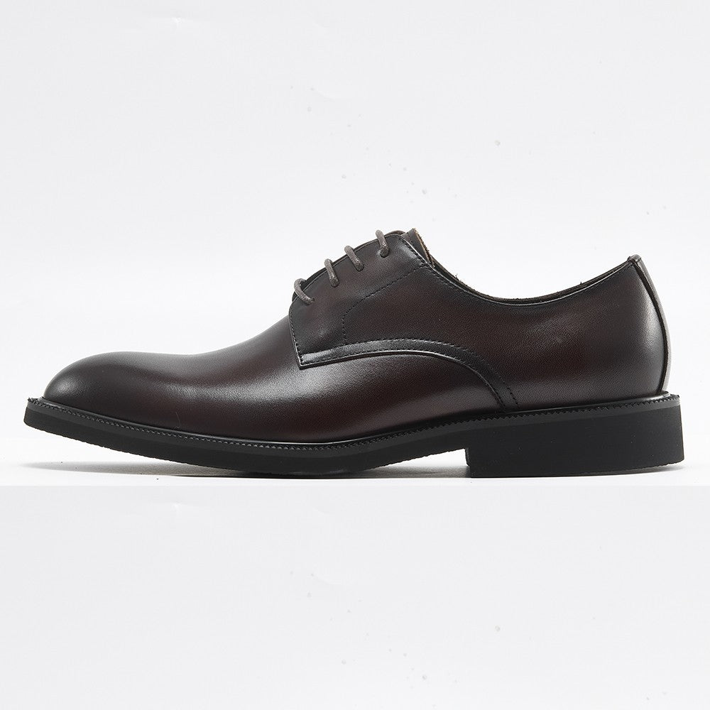 New Arrival Handmade Men's Top Layer Leather Business Wedding Shoes Breathable Genuine Leather Oxford Derby Dress Shoes New Arrival Handmade Men's Top Layer Leather Business Wedding Shoes Breathable Genuine Leather Oxford Derby Dress Shoes