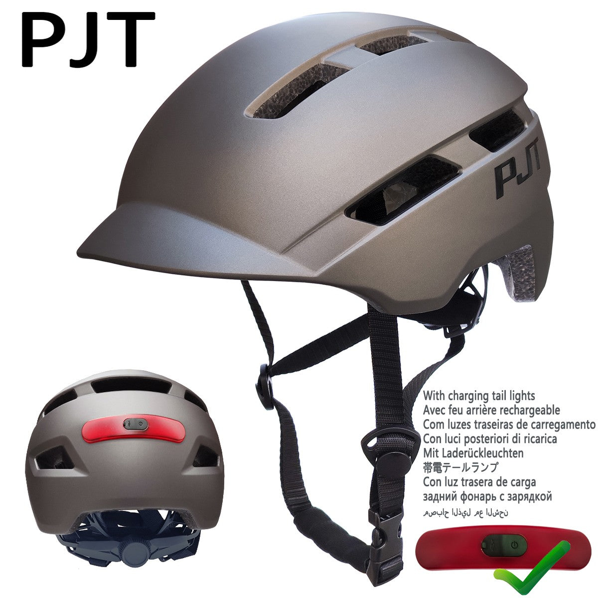 PJT P-6 Cycling Helmet
