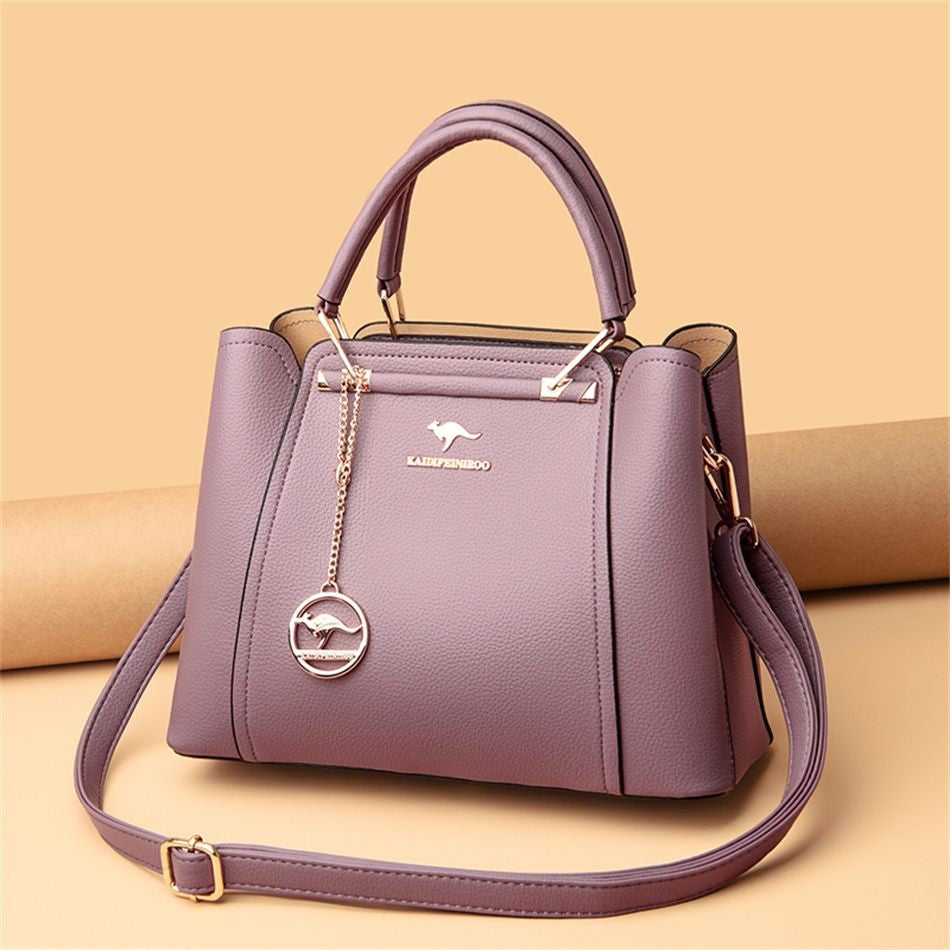 VANDERWAH Women's Microfiber Leather Handbag