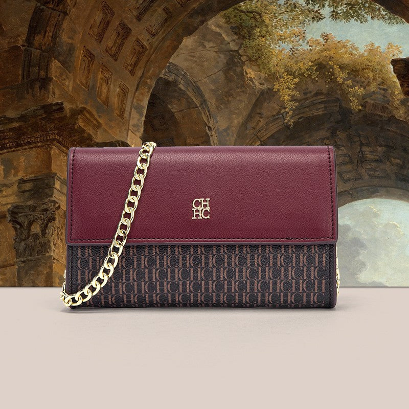 CHCH Women's PU Leather Messenger Bag