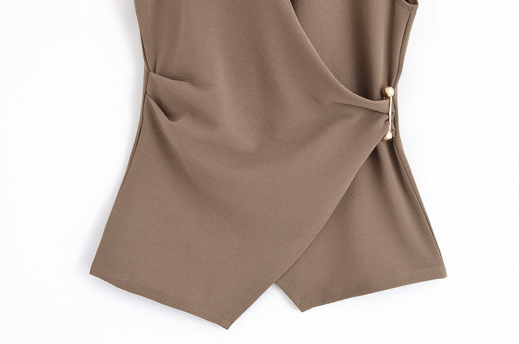 ETJ A-Line Pleated Dress