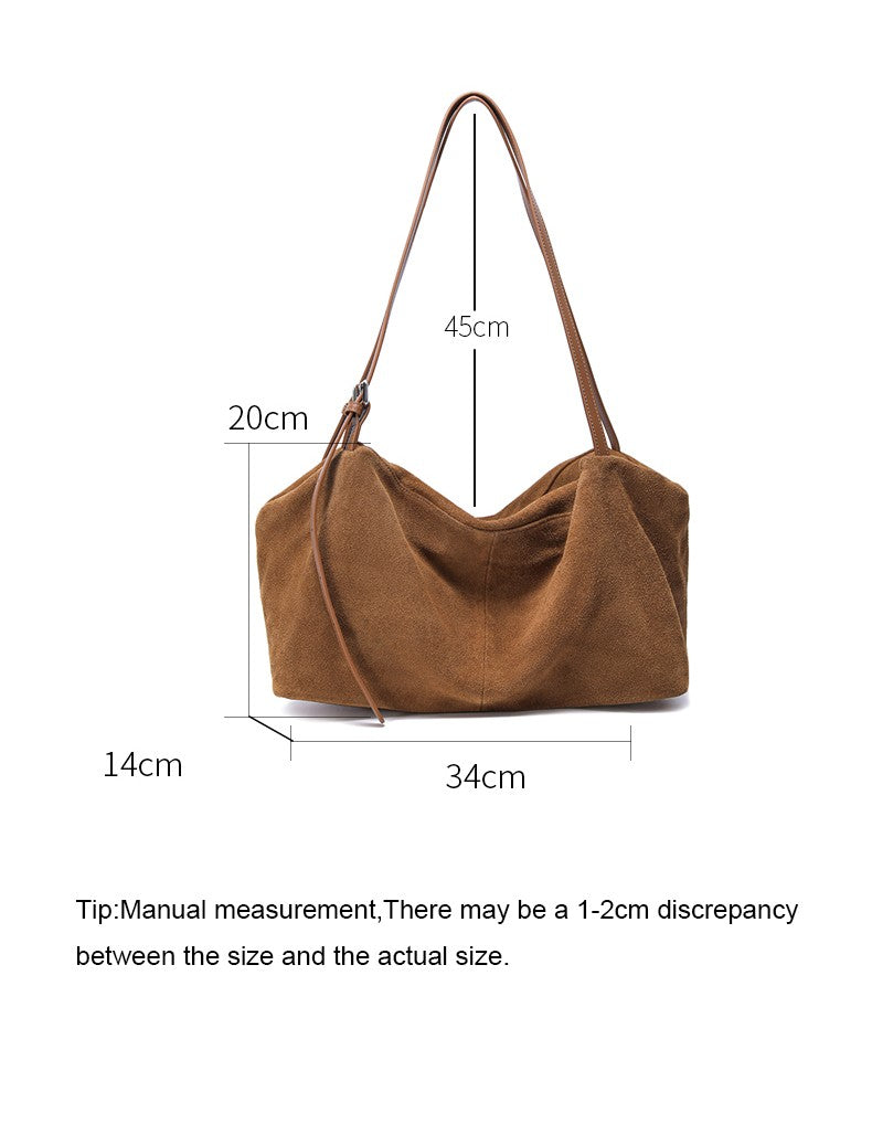 MALLUO Women's Genuine Leather Tote Bag