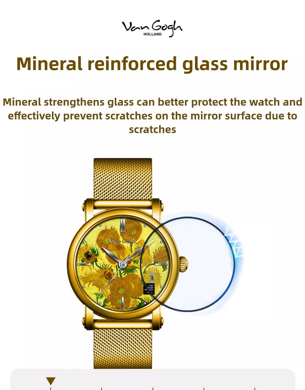 VAN GOGH Fashion and Casual Women's Watch