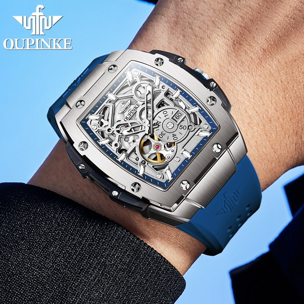 Oupinke 3213 marca original relógio de pulso automático masculino high-end lux