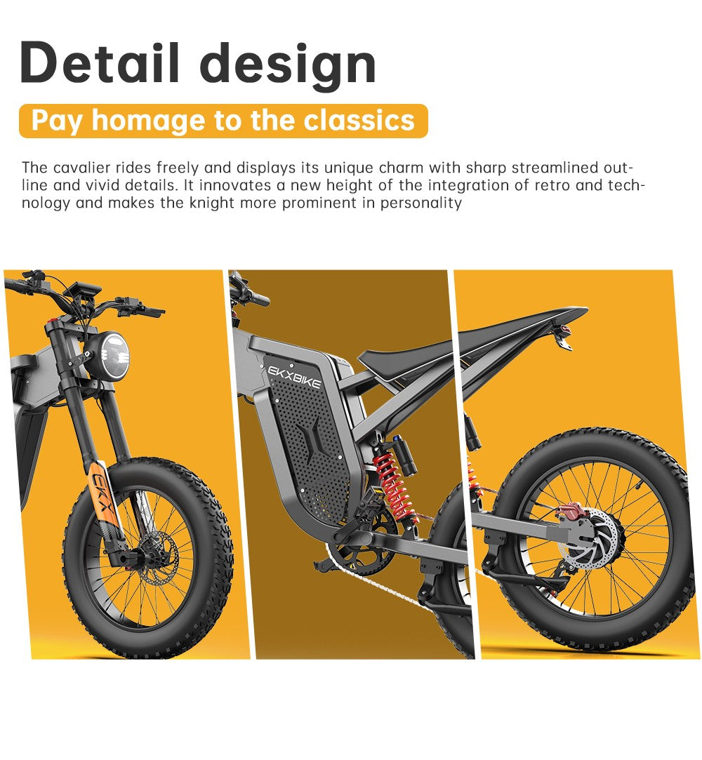 EKX X21 Luxury Electric Bicycle