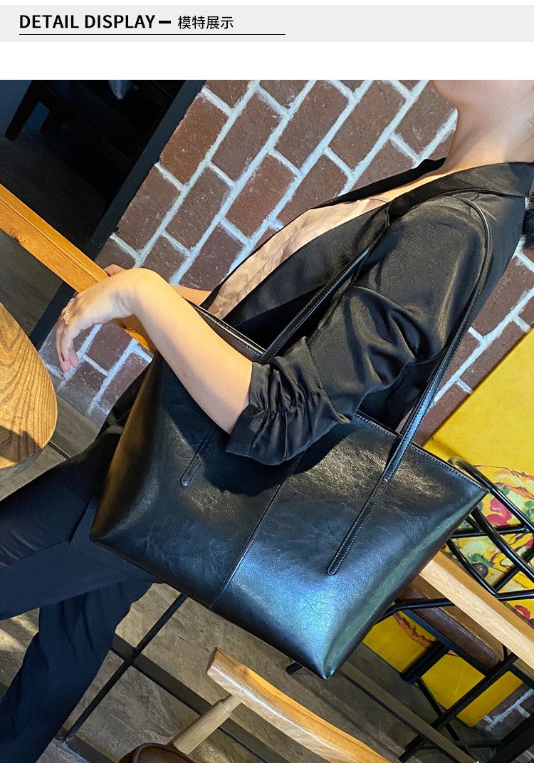 HTLT Genuine Leather Tote Bag