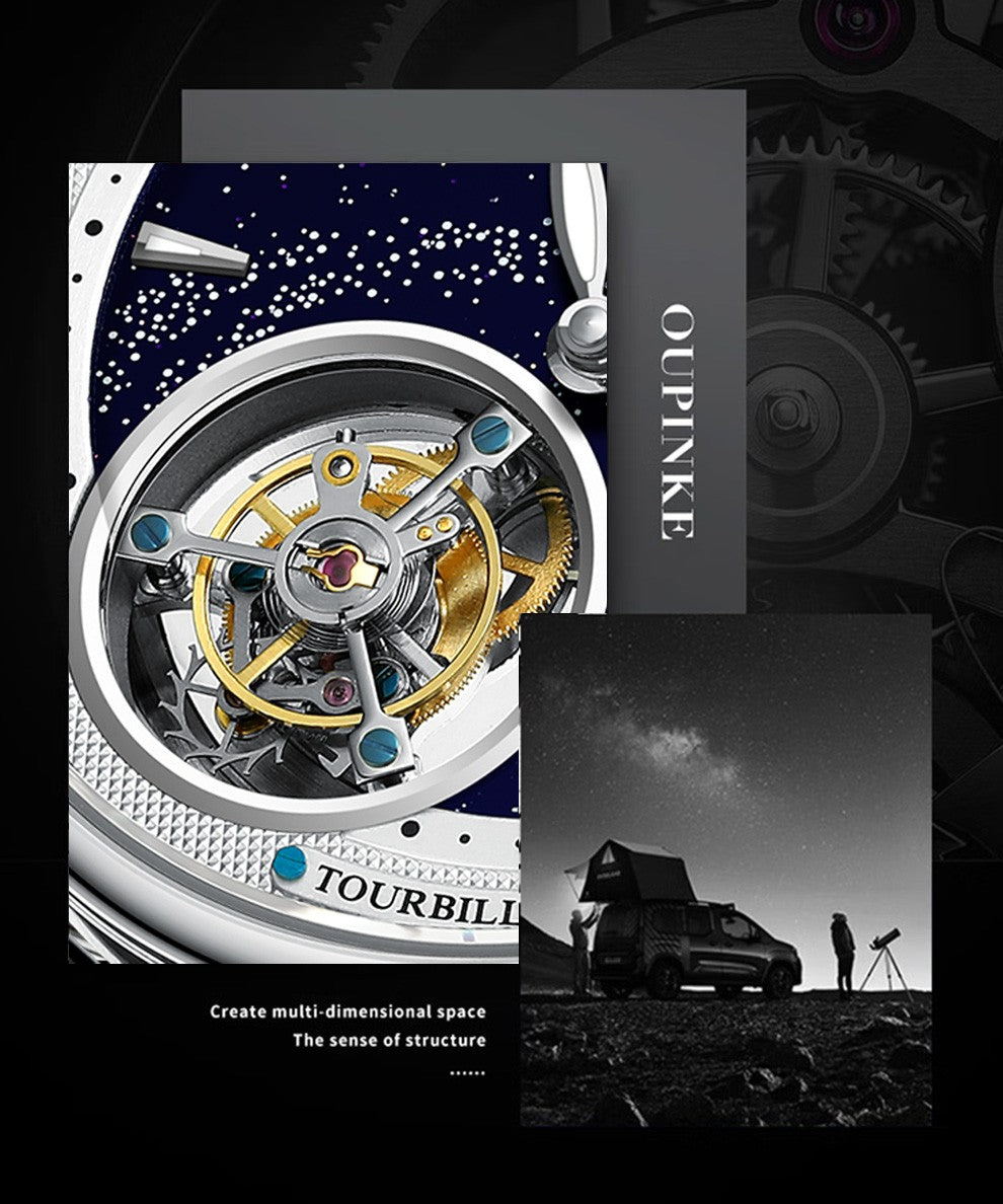 HENGARY HG1016 Luxury Tourbillon Watch