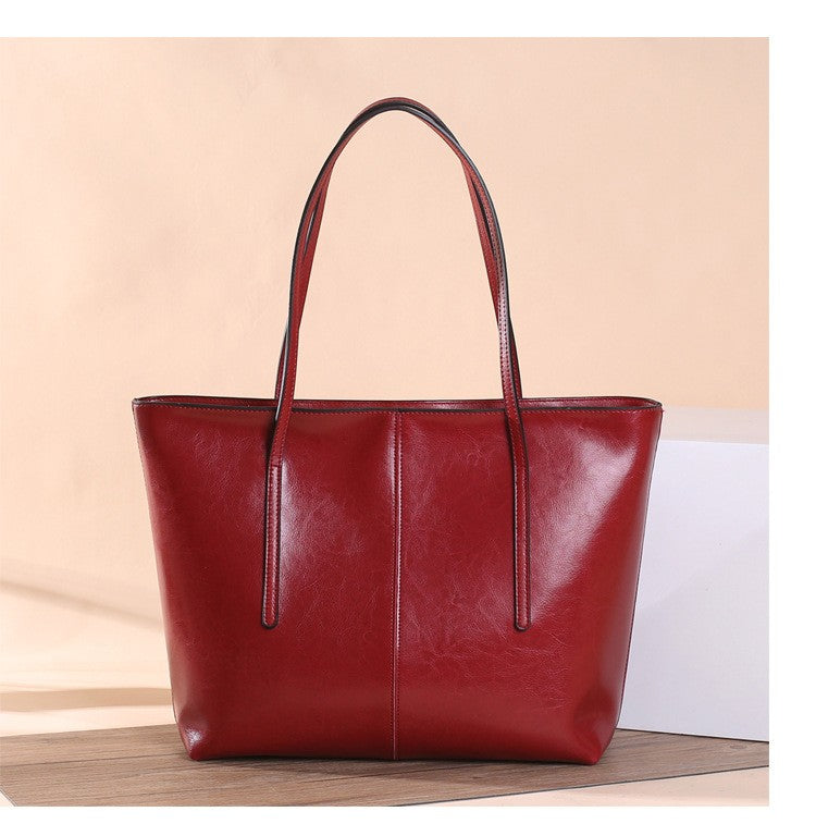 HTLT Genuine Leather Tote Bag