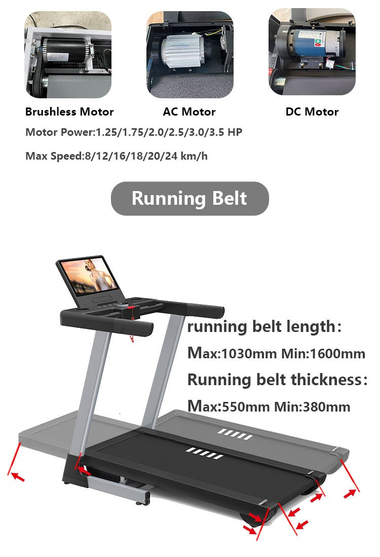 KSTAR K6522 Foldable Home Treadmill