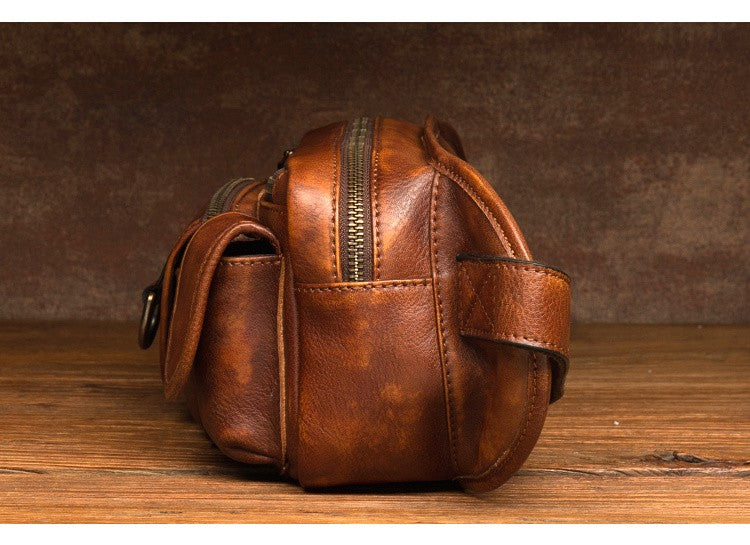 Mantime Genuine Leather Fanny Pack