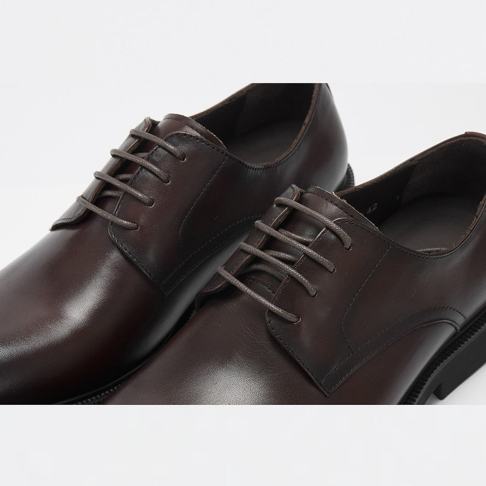 New Arrival Handmade Men's Top Layer Leather Business Wedding Shoes Breathable Genuine Leather Oxford Derby Dress Shoes New Arrival Handmade Men's Top Layer Leather Business Wedding Shoes Breathable Genuine Leather Oxford Derby Dress Shoes