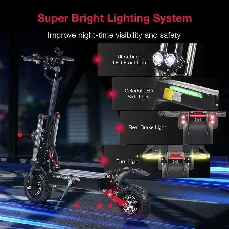 BOYUEDA S3 High-Performance Folding Electric Scooter