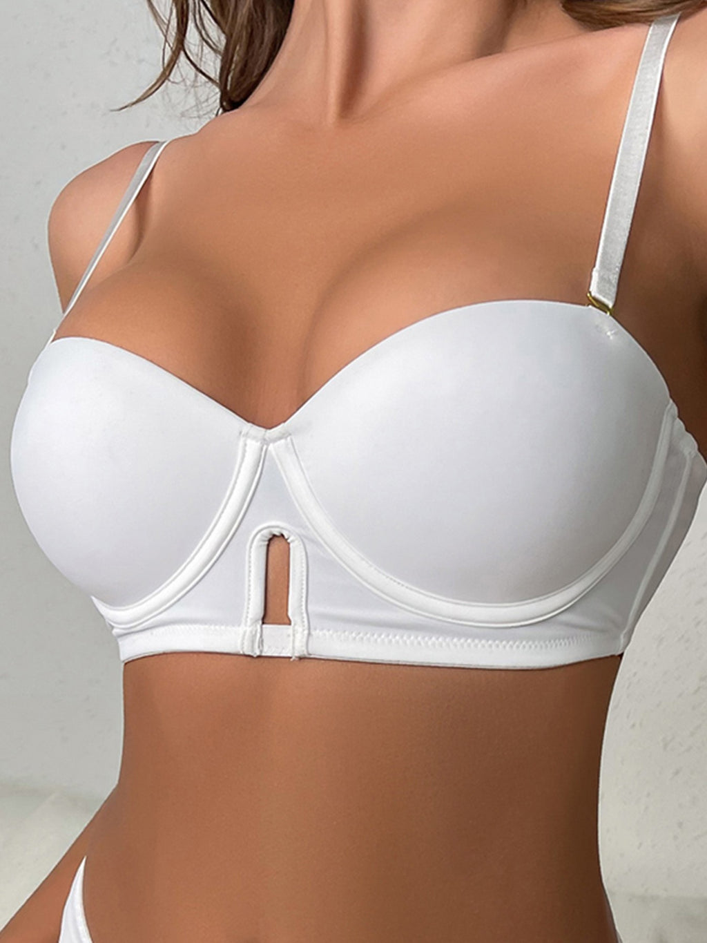 Padded Plunge Underwire Bra