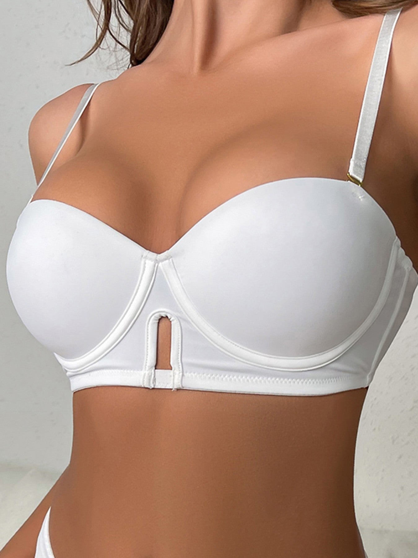 Padded Plunge Underwire Bra