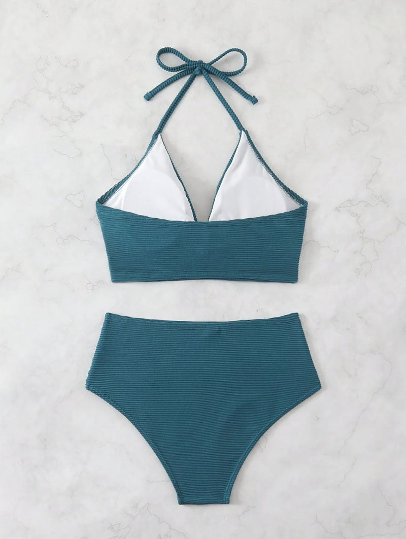 Chisalis Sexy Girl High-Waist Bikini Set