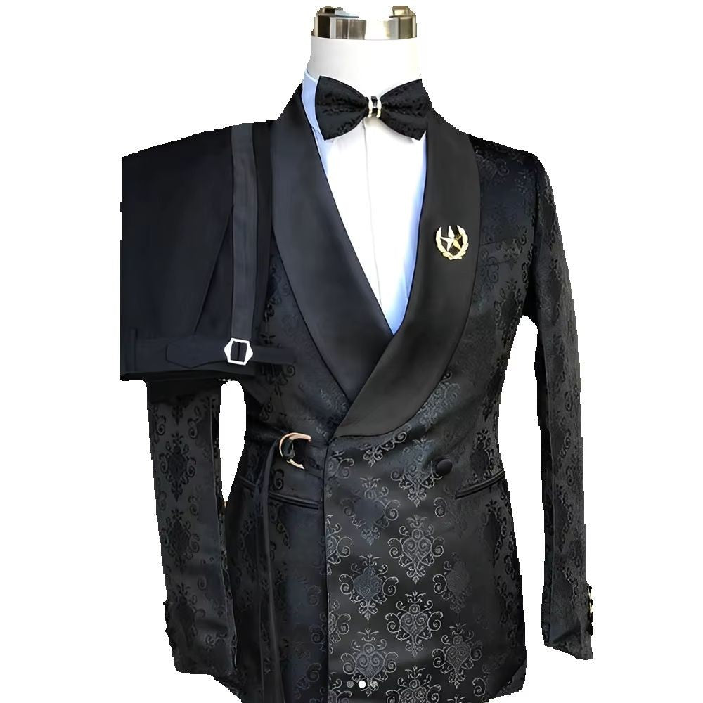 Men's Slim-Fit Smart Casual Suit