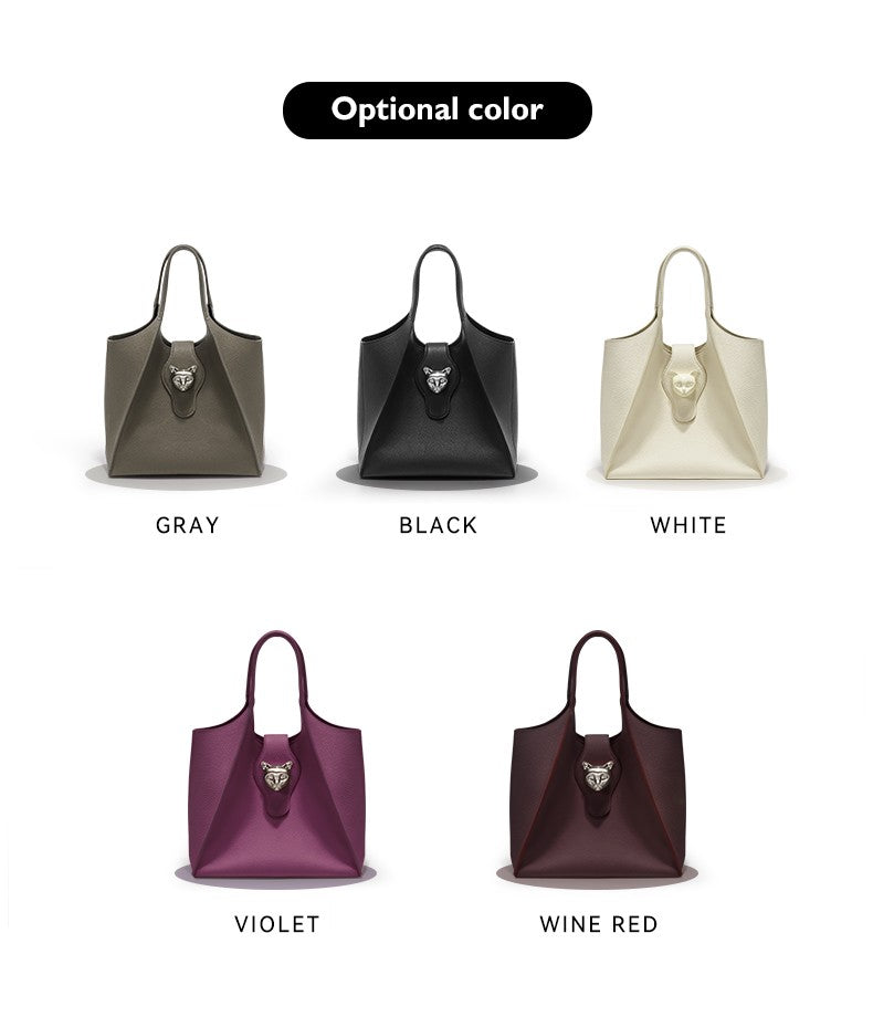 BAFELLI Unisex Genuine Leather Tote Bag