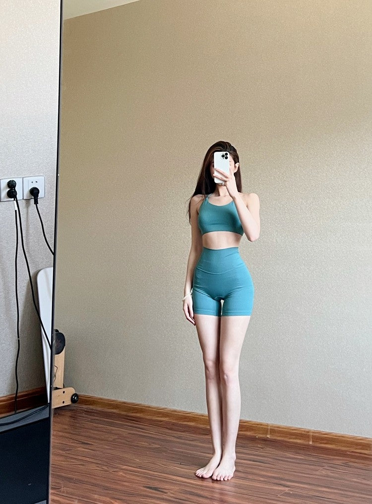 ZOCI WX615 Knitted Yoga Top