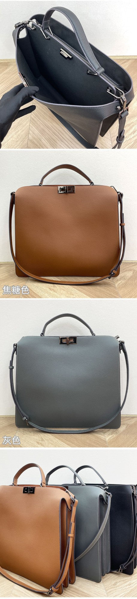 Unisex Minimalist Genuine Leather Crossbody Bag
