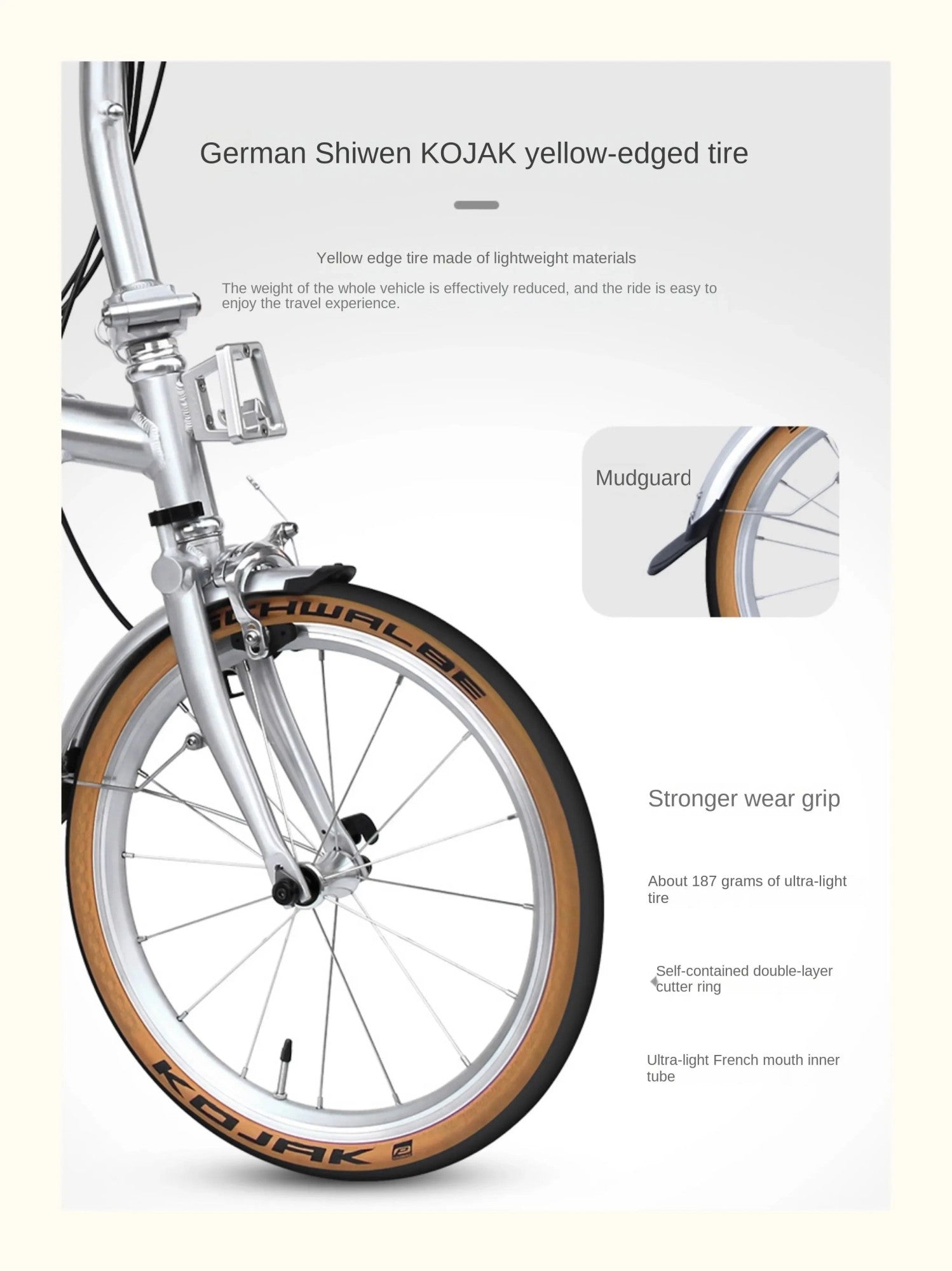 KaFeiDI 20" Folding Commuter Bike