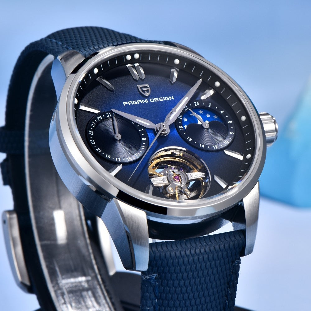 PAGANI DESIGN PD-YS021: Luxury Skeleton Mechanical Watch
