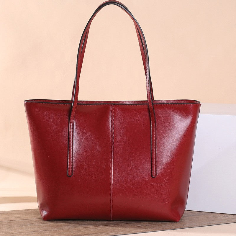 HTLT Genuine Leather Tote Bag