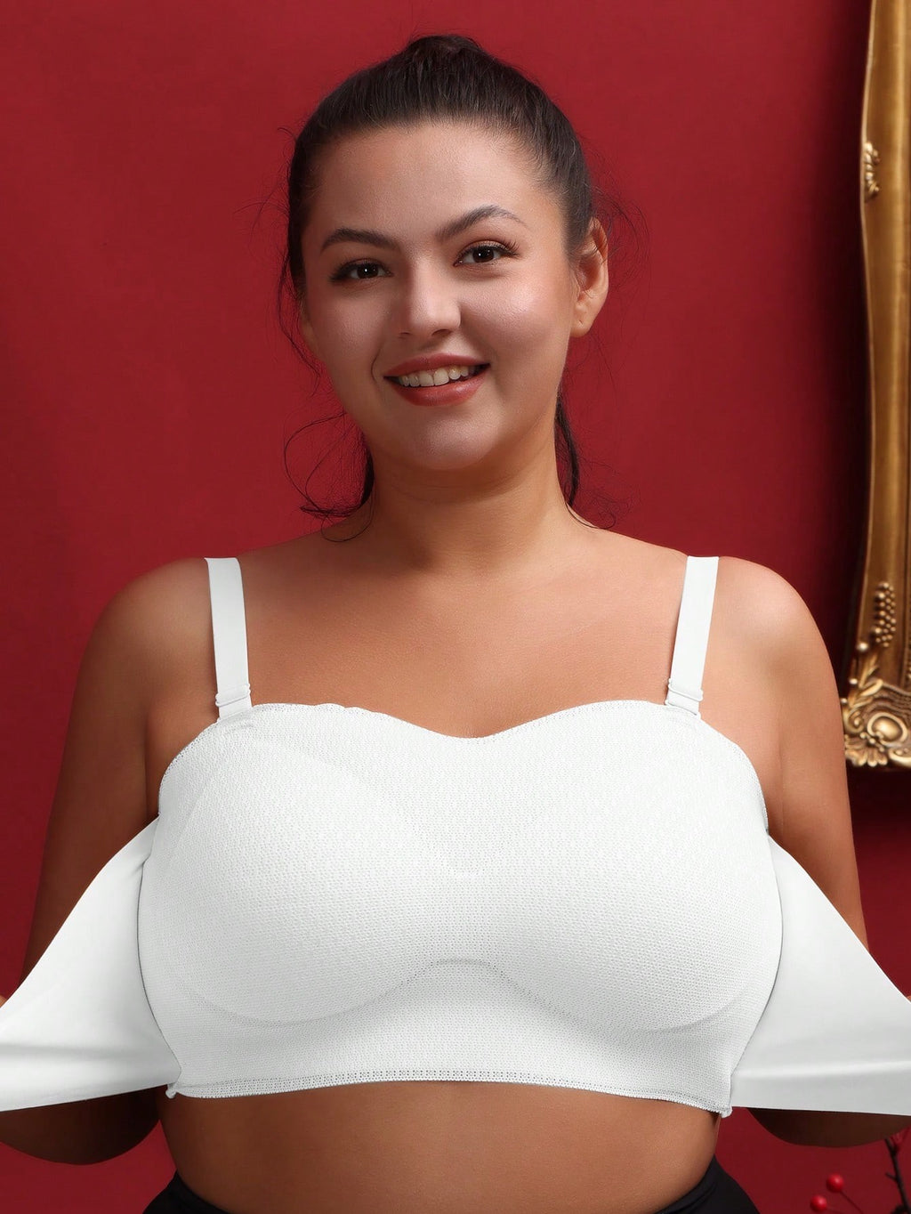 Full Cup Wireless Push-Up Bra
