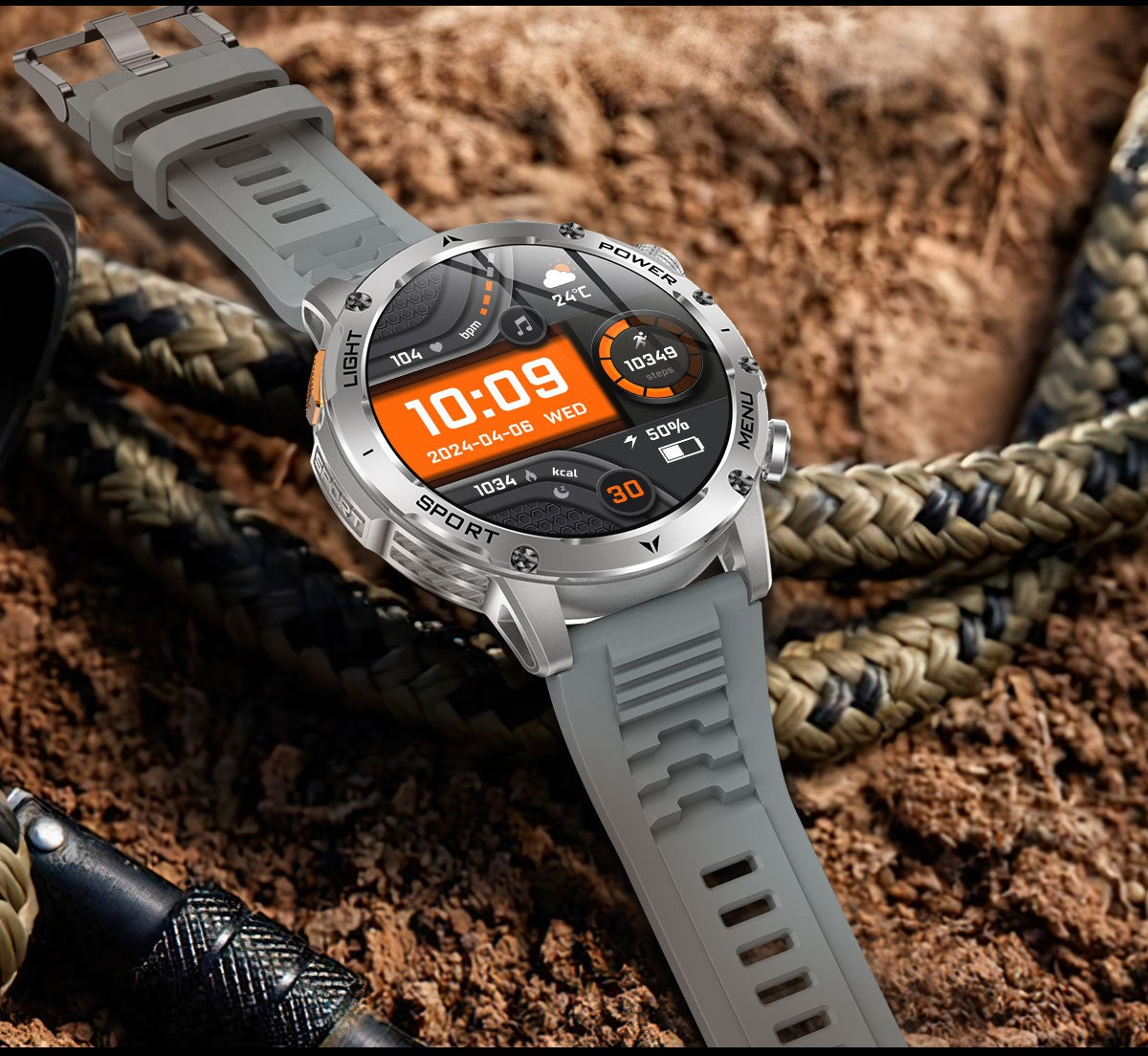 KAVSUMI GUHUAVMI AK87 Smartwatch