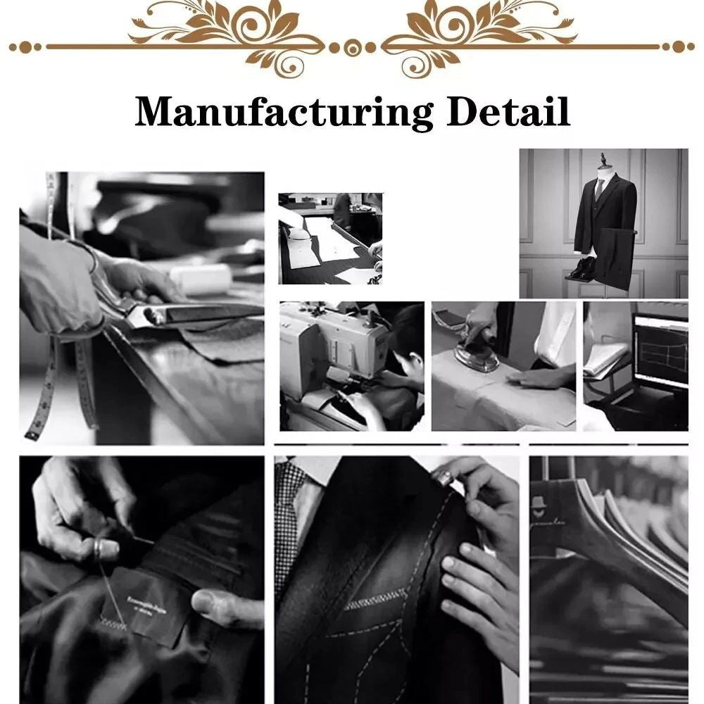 Modern Men's Tuxedo Suits 2 Piece Plus Size Peak Lapel Pocket Blazer and Pants Custom Party Show Formal Business Suits Modern Men's Tuxedo Suits 2 Piece Plus Size Peak Lapel Pocket Blazer and Pants Custom Party Show Formal Business Suits