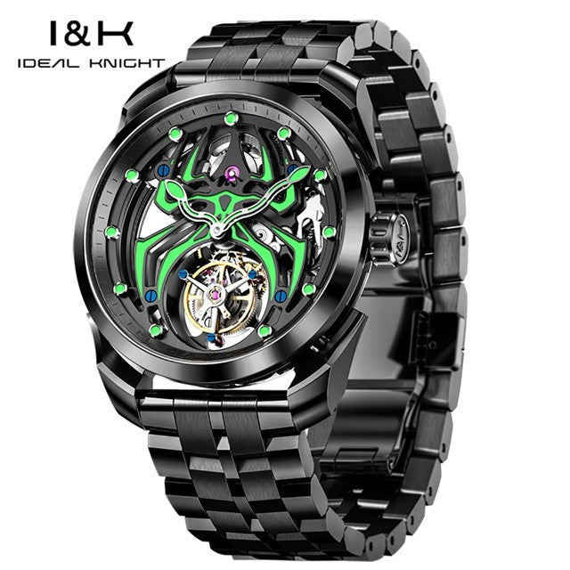 IDEAL KNIGHT 6802 "Luminous Spider" Mechanical Watch